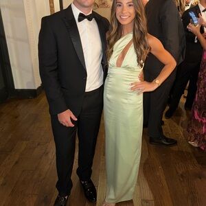 Jolene gown / lovers and friends / sage green